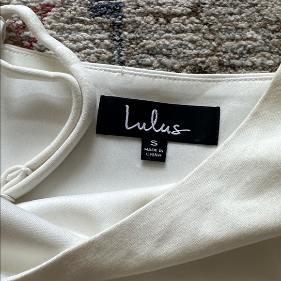 Lulu White Cocktail Dress - Picture 3 of 3